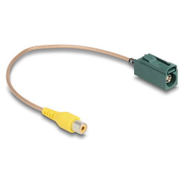 DeLOCK Cable coaxial FAKRA Z hembra a RCA hembra 32 cm