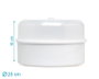 KioKids Esterilizador Microondas Con Pinzas, Capacidad Múltiple, 5-8 Minutos, +0 Meses