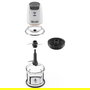 Kenwood CHP61.100WH Picadora, 0.5 L, 500 W, Cuchilla de Acero Inoxidable, Color Gris y Blanco