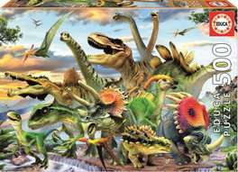 Educa Puzzle Dinosaurios 500 piezas