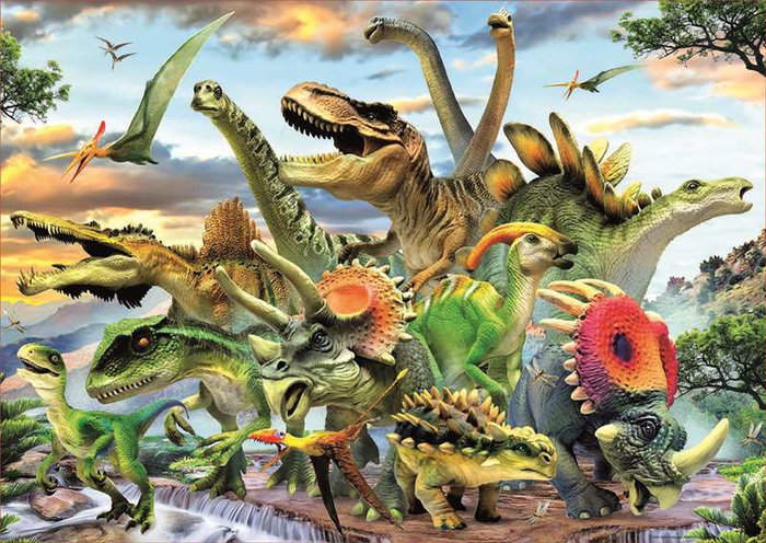 Educa Puzzle Dinosaurios 500 piezas