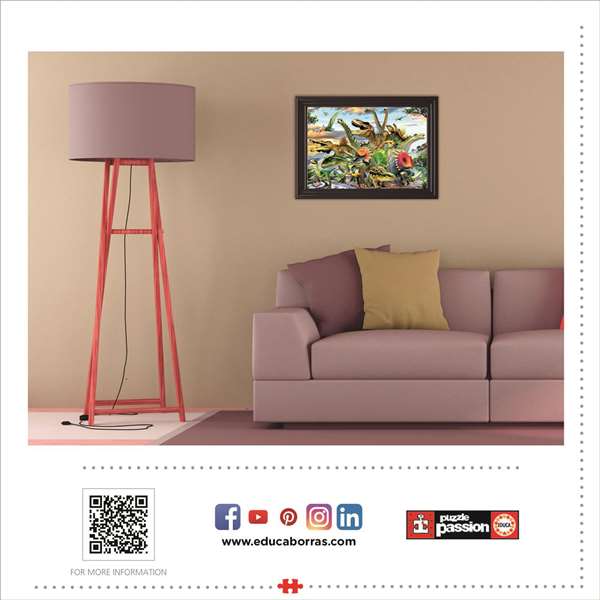 Educa Puzzle Dinosaurios 500 piezas