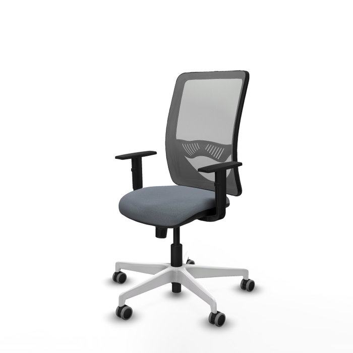 PIQUERAS Y CRESPO Silla de oficina Zulema Gris con mecanismo Sincro PIQUERAS Y CRESPO Silla de oficina Zulema Gris con mecanismo Sincro