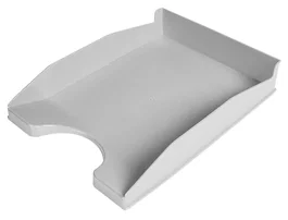 Q-connect Bandeja sobremesa plástico gris opaco 240x70x340 mm