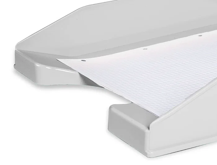 Q-connect Bandeja sobremesa plástico gris opaco 240x70x340 mm