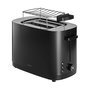 Zwilling 1026864 Toaster de 2 Rebanadas, Negro, Acero Inoxidable, 1800W, Función Descongelar y Recalentar, 5 Años de Garantía