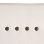 Cabecero Crema Tejido Dormitorio 165 X 7 X 130 cm