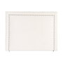 Cabecero Crema Tejido Dormitorio 165 X 7 X 130 cm