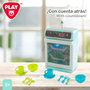 PLAY Lavavajillas de juguete eléctrico con luz, sonido y accesorios