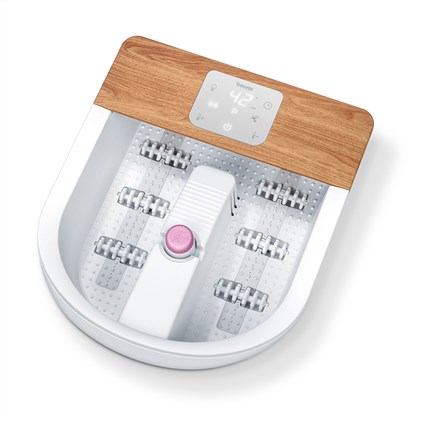 Beurer FB-65 Hidromasaje de Pies Wellness con Masaje Vibratorio, Burbujas y Calentamiento de Agua