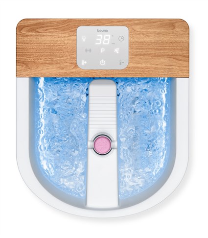 Beurer FB-65 Hidromasaje de Pies Wellness con Masaje Vibratorio, Burbujas y Calentamiento de Agua