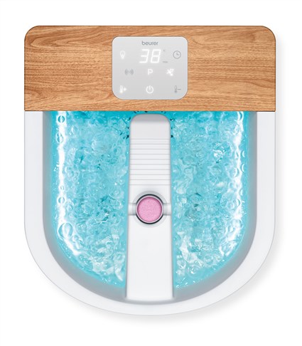 Beurer FB-65 Hidromasaje de Pies Wellness con Masaje Vibratorio, Burbujas y Calentamiento de Agua