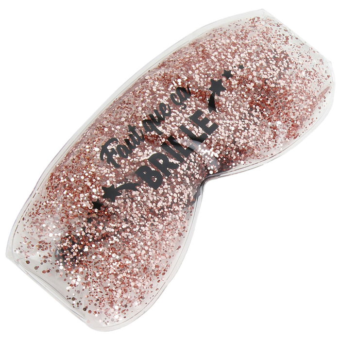 Home Deco Factory Antifaz Relajante Purpurina para Descansar la Vista