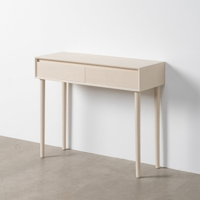 Consola Crema Dm Entrada 90 X 35 X 75 cm