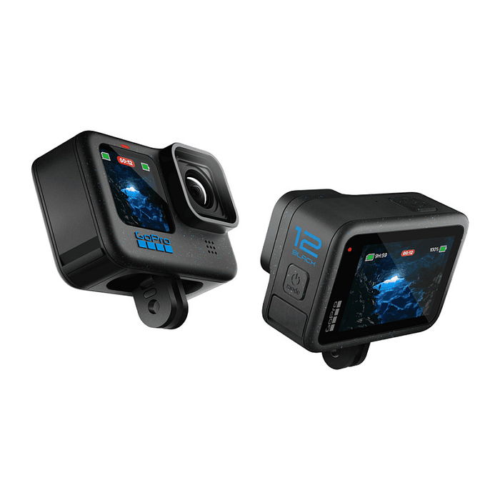 GoPro Hero 12 Action Camera - 5K Ultra HD, 27 MP, 240 pps, Wifi, Bluetooth, Negro GoPro Hero 12 Action Camera - 5K Ultra HD, 27 MP, 240 pps, Wifi, Bluetooth, Negro