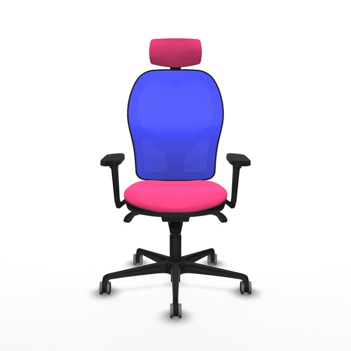 PIQUERAS Y CRESPO Silla de oficina Jorquera, Rosa y Azul PIQUERAS Y CRESPO Silla de oficina Jorquera, Rosa y Azul