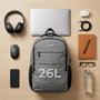 Subblim City Plus Backpack 16 26L Gris