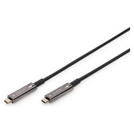 Digitus Cable USB-C a USB-C AOC Híbrido 4K 60Hz 20m