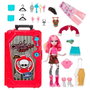 Monster High Muñeca Cabin Slay-Cation Cupid con más de 19 sorpresas, +4 años