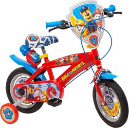 Toimsa Bicicleta Paw Patrol 12" para Niños de 3 a 5 Años