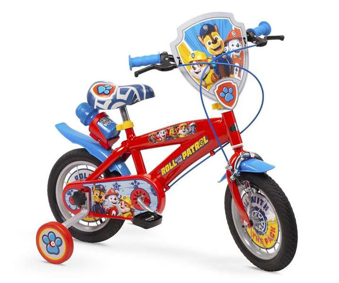Toimsa Bicicleta Paw Patrol 12" para Niños de 3 a 5 Años