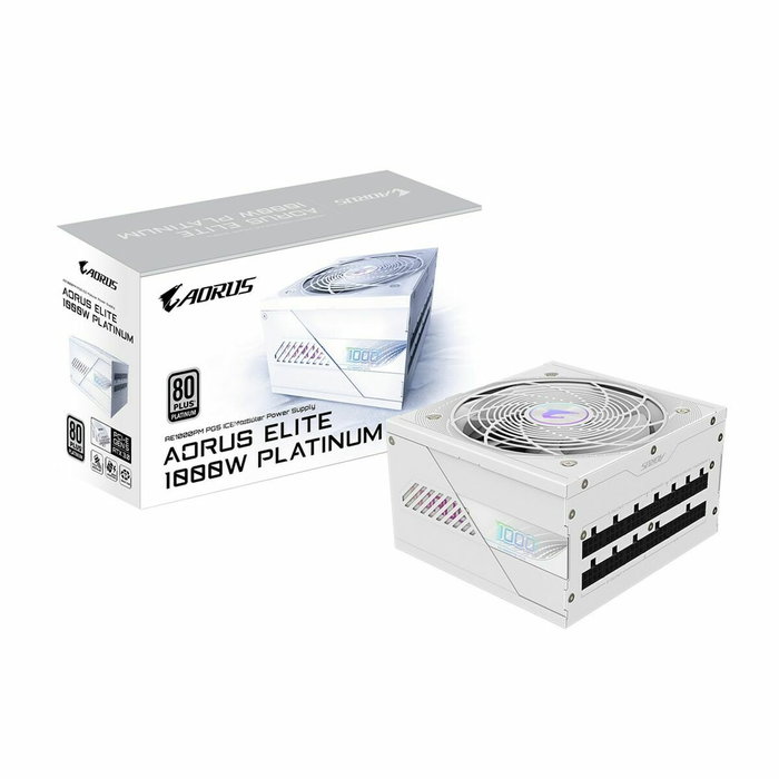 Gigabyte AORUS ELITE P1000W ICE Fuente de Alimentación 1000W Blanco Gigabyte AORUS ELITE P1000W ICE Fuente de Alimentación 1000W Blanco