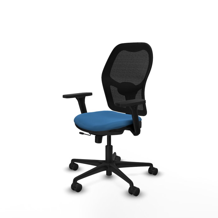 PIQUERAS Y CRESPO Silla de oficina Jorquera Azul claro y Negro