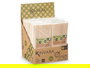 Kinvara Set 50 Pajitas Kraft Papel Blanco 9.5x22x1.5 cm (Set de 48)