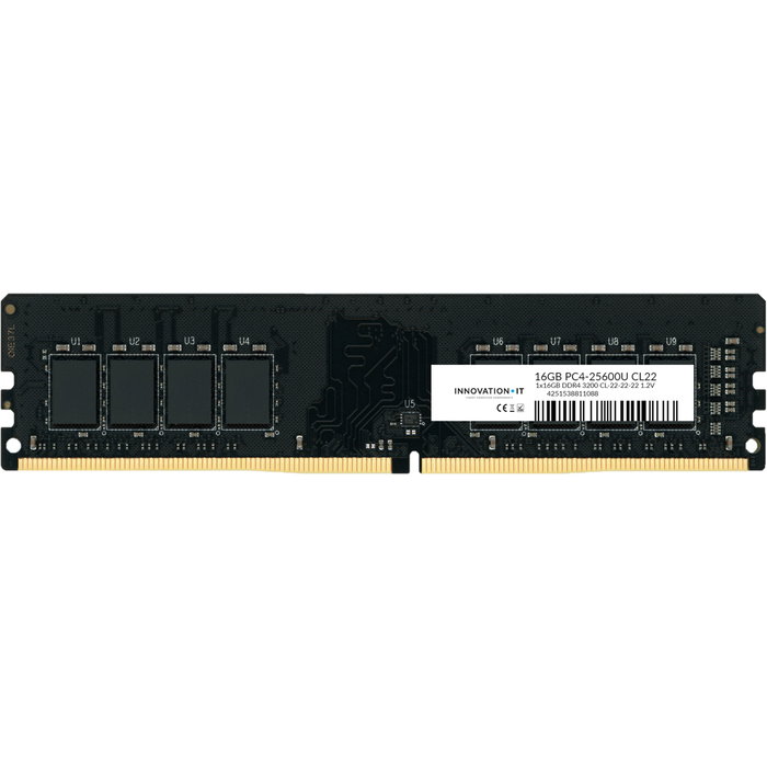 Innovation IT 3200 16GB CL22 1.2V LD DDR4 Memoria RAM Innovation IT 3200 16GB CL22 1.2V LD DDR4 Memoria RAM