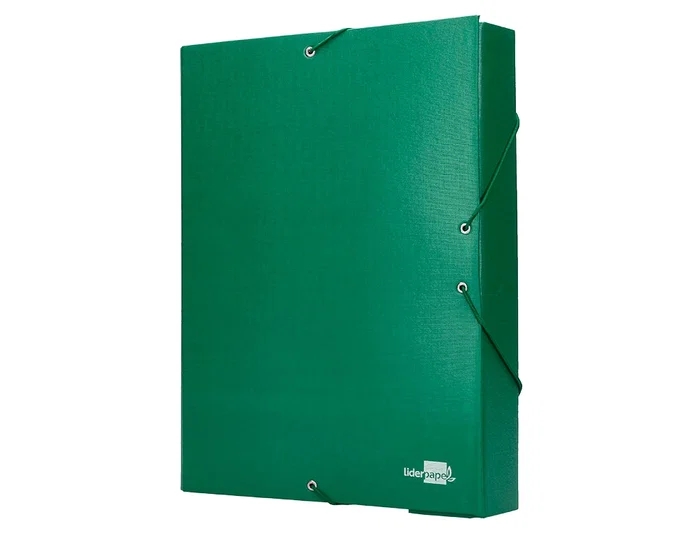 Liderpapel Carpeta para proyectos Folio verde con lomo de 70 mm Liderpapel Carpeta para proyectos Folio verde con lomo de 70 mm