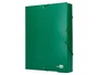 Liderpapel Carpeta para proyectos Folio verde con lomo de 70 mm