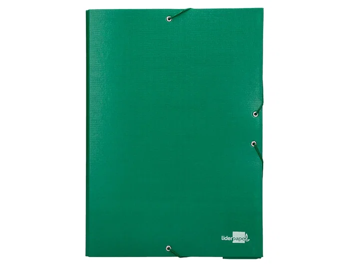 Liderpapel Carpeta para proyectos Folio verde con lomo de 70 mm Liderpapel Carpeta para proyectos Folio verde con lomo de 70 mm