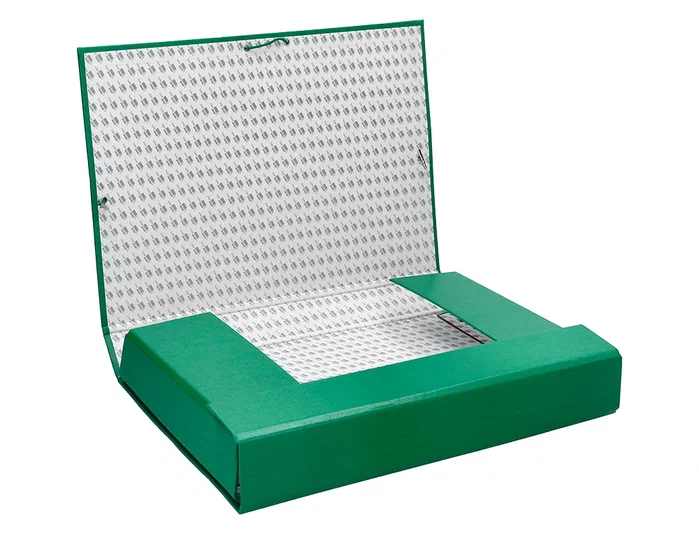 Liderpapel Carpeta para proyectos Folio verde con lomo de 70 mm Liderpapel Carpeta para proyectos Folio verde con lomo de 70 mm