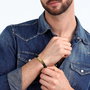 Pulsera Hombre Sector SZV110 Cuero 21 cm