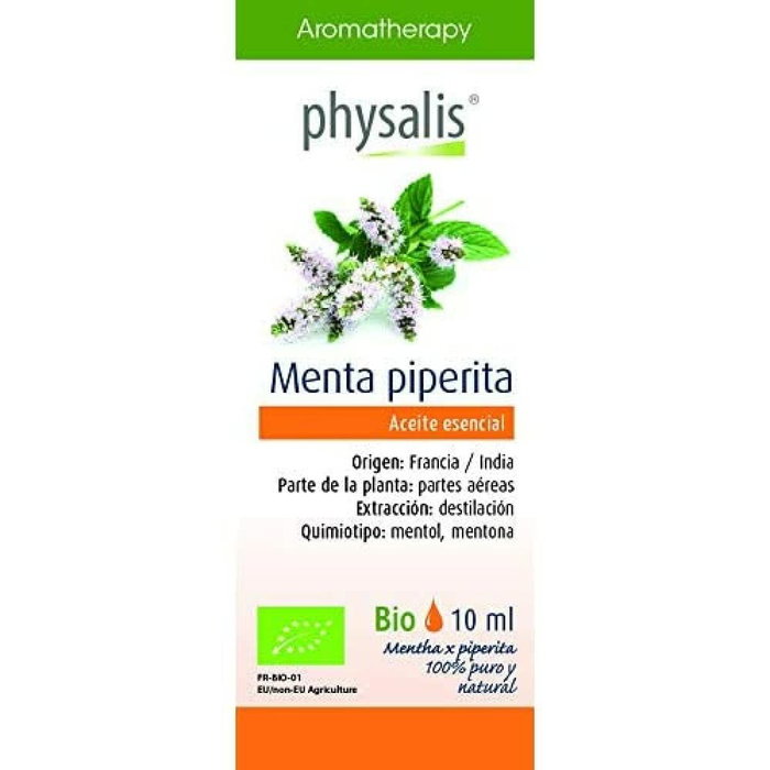PHYSALIS Esencia de Menta Piperita BIO 10 ml PHYSALIS Esencia de Menta Piperita BIO 10 ml