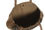 DKD Home Decor Bolso Mediterraneo 12 x 36 x 36 cm Natural Negro Yute