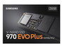 Samsung 970 EVO Plus SSD NVMe M.2 2280 250 GB PCIe 3.0 x4, Alto Rendimiento, Tecnología V-NAND, 3500/3300 MB/s