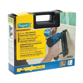 Rapid Grapadora Neumática Airtac PBS151 para 90 Grapas de 20-40mm y 8 Puntas de 15-50mm
