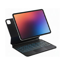 inateck Teclado para iPad 11/10,9 QWERTZ RGB grafito
