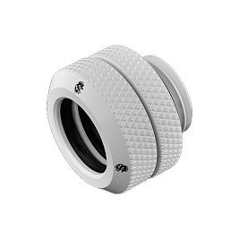 BitsPower Adaptador Multi-Link G1/4 pulgada a 12mm para tubos rígidos, blanco BitsPower Adaptador Multi-Link G1/4 pulgada a 12mm para tubos rígidos, blanco