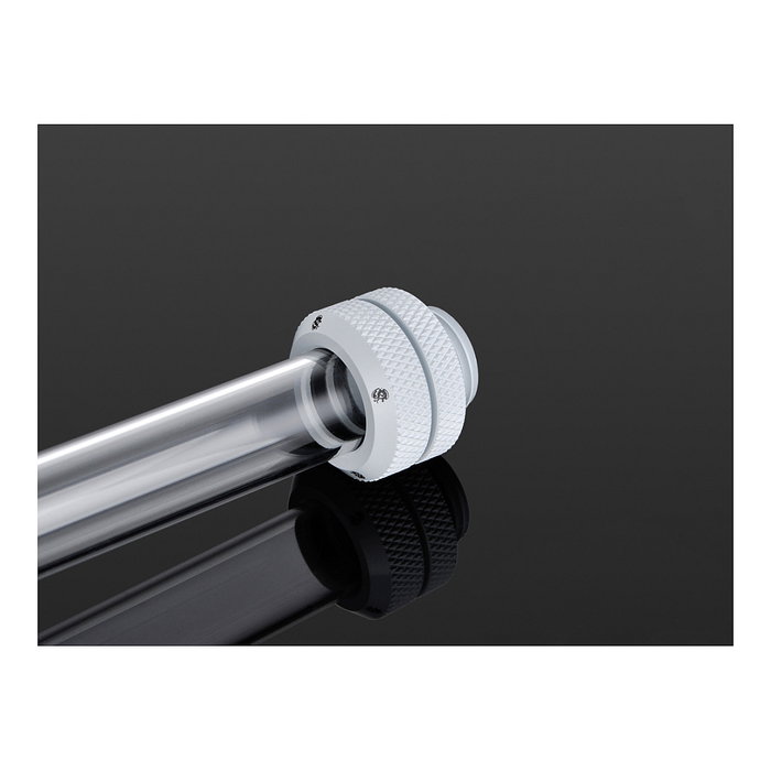 BitsPower Adaptador Multi-Link G1/4 pulgada a 12mm para tubos rígidos, blanco BitsPower Adaptador Multi-Link G1/4 pulgada a 12mm para tubos rígidos, blanco