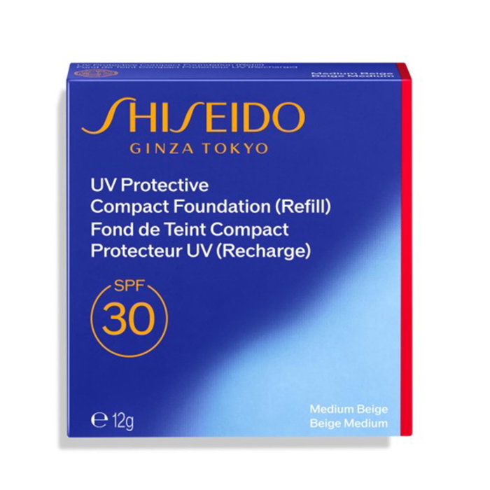 Shiseido UV PROTECTIVE Maquillaje Solar Compacto SPF30 Medium Beige 12 gr Shiseido UV PROTECTIVE Maquillaje Solar Compacto SPF30 Medium Beige 12 gr