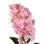 Flor Hortensia Rosa Tejido Decoración 74 cm (Set de 12)