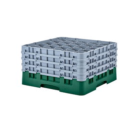 CAMBRO Cesta de lavado 25 comp. Verde Sherwood