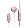 Energy Sistem EasyPods - Auriculares Intraurales con Micrófono, Conexión USB Tipo C, Control en Cable, Frecuencia 20-20000 Hz, 1.2 m, Color Oro Rosa