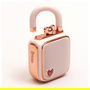 Divoom LoveLock Altavoz Bluetooth Portátil Rosa, 5W, 3.2 cm, 5h Autonomía, USB-C, Caja Regalo