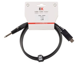 Cable Ek Audio Usb/Jack 1,5 m