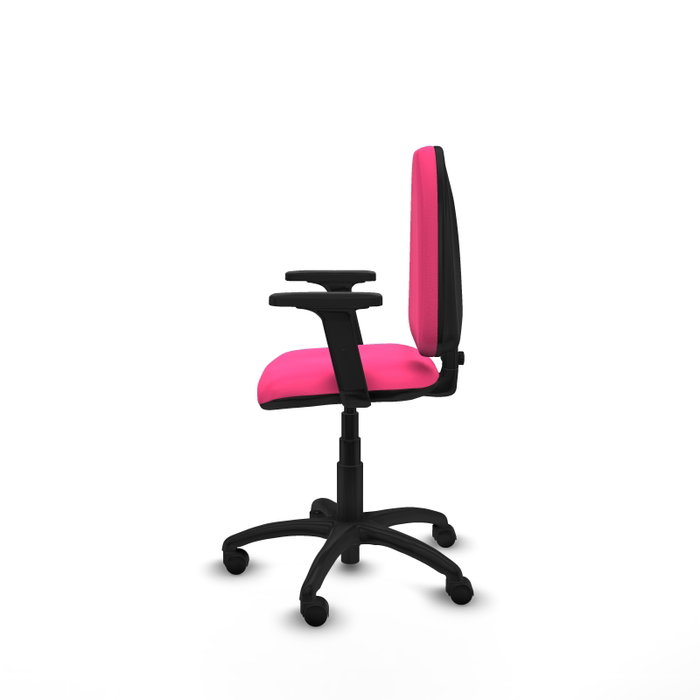 PIQUERAS Y CRESPO Silla de oficina Aýna Rosa con Brazos 2D PIQUERAS Y CRESPO Silla de oficina Aýna Rosa con Brazos 2D