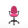 PIQUERAS Y CRESPO Silla de oficina Aýna Rosa con Brazos 2D