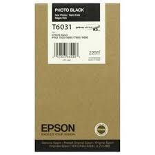 Epson Cartucho de Tinta Photo Black T603100 de 220 ml para Stylus Pro 7800/7880/9800/9880 Epson Cartucho de Tinta Photo Black T603100 de 220 ml para Stylus Pro 7800/7880/9800/9880